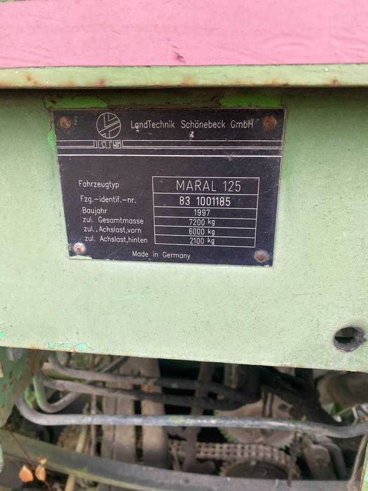 Комбозбиральний комбайн Maral 125 E281