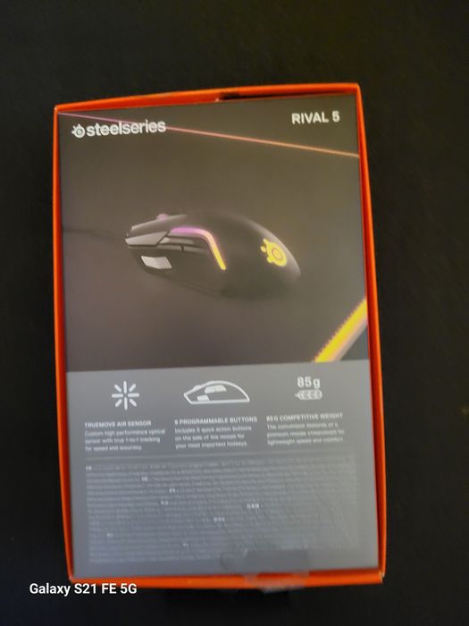 Myszka stellseries rival 5