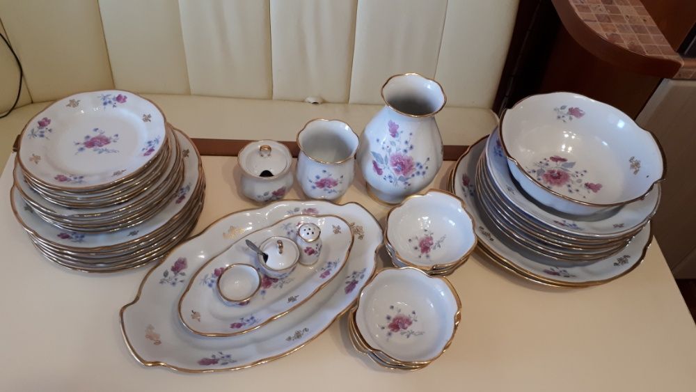 сервиз фарфоровый обеденный СССР Барановского завода.