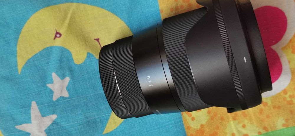 Sigma 16mm f/1.4 для Canon eos m (m50 m100 m5 ) 16mm 1,4  (24мм)