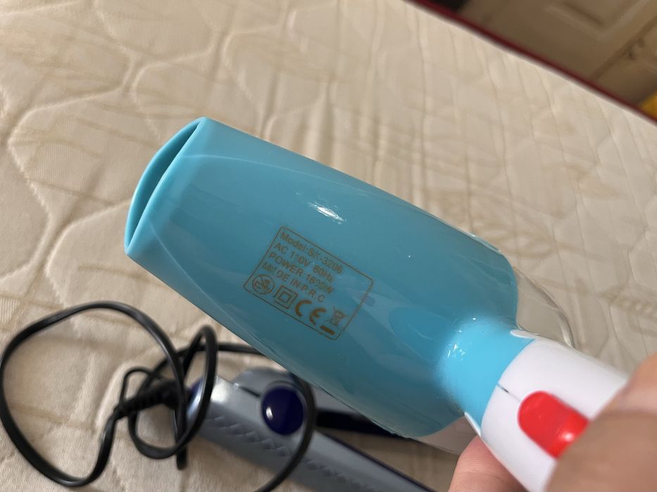 Prancha de cabelo + Secador de viagem