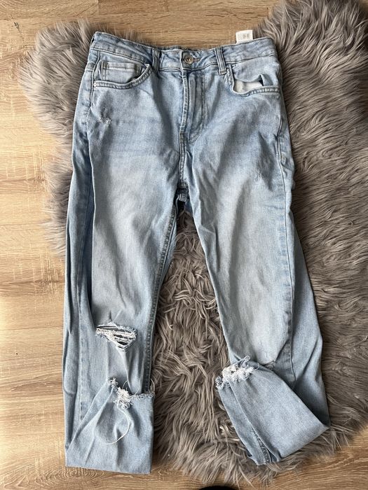 Jeansy damskie boyfriend