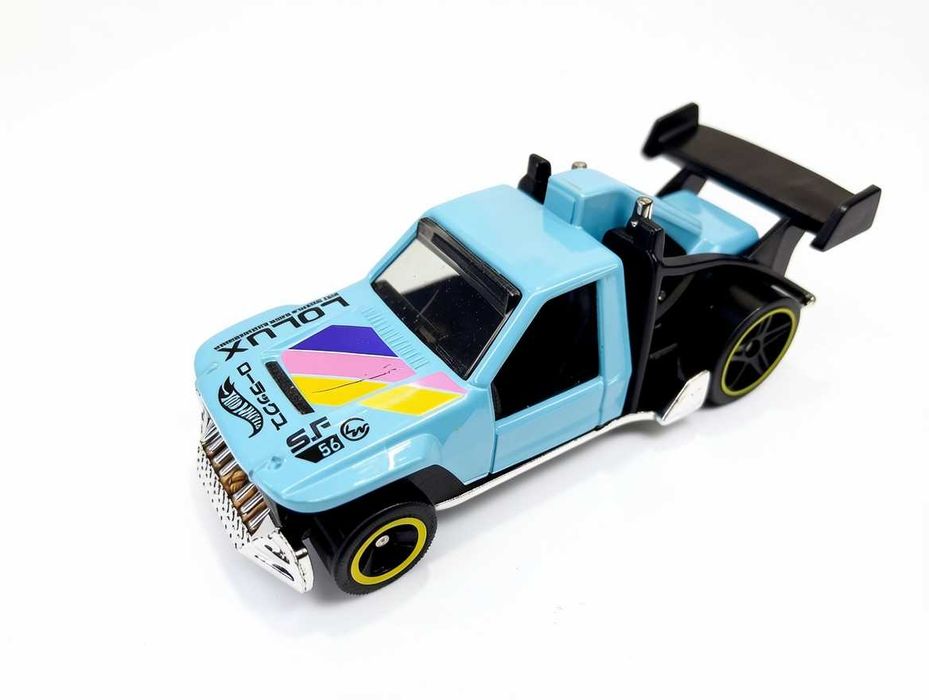 B159 Hot Wheels Lolux Niebieski HCT33 Mattel 2021 Model Autko Kolekcjonerskie Dla Dzieci Prezent Die-Cast Skala 1:64 Resorak Wyścigowy CiężarówkaDrift