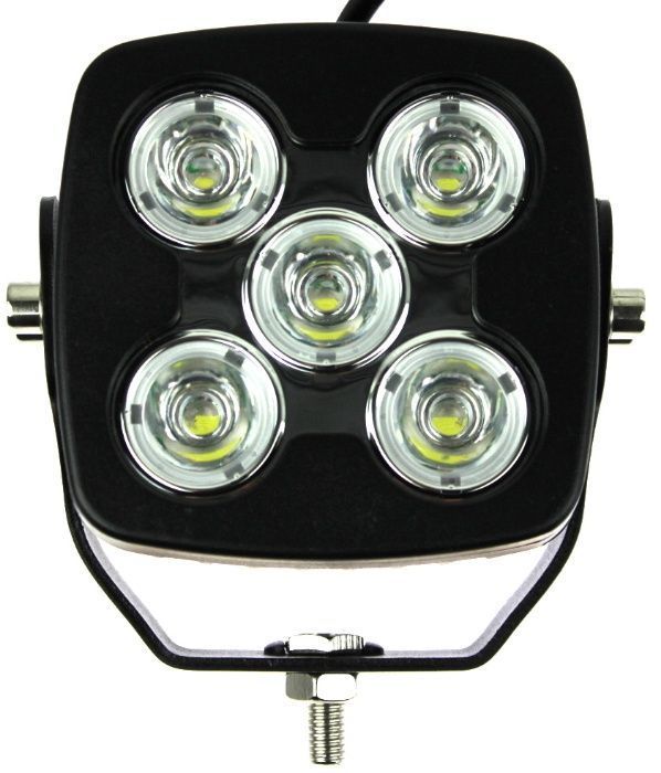 Lampa robocza 5 LED 50W halogen 12-24V mega moc