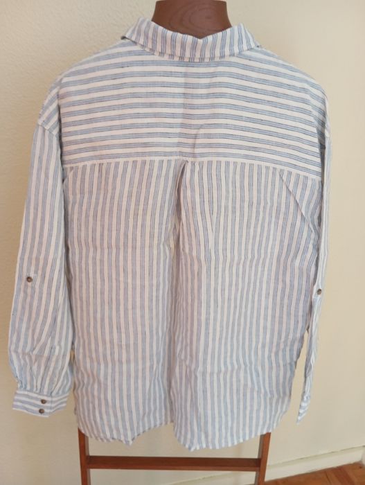 Camisa linho XL 40