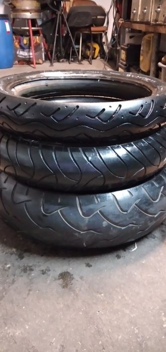 Manetes chimano a óleo, Escape Dt-50 e DTR, Pneus de motas bom Piso