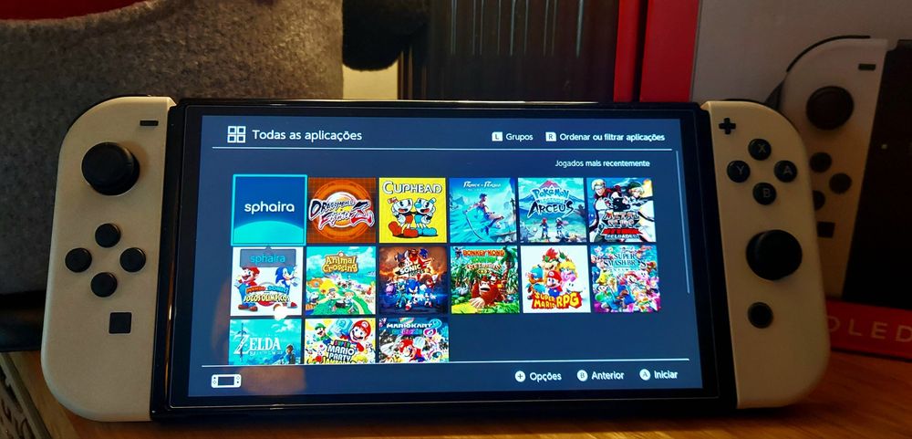 Nintendo switch oled desbloqueada