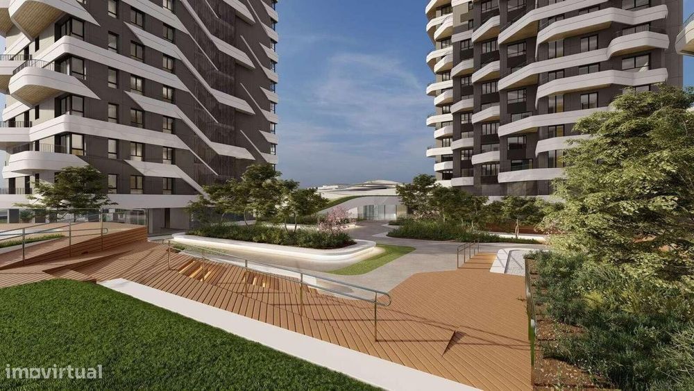 Apartamento T1 com jardim, Parque das Nações, Lisboa
