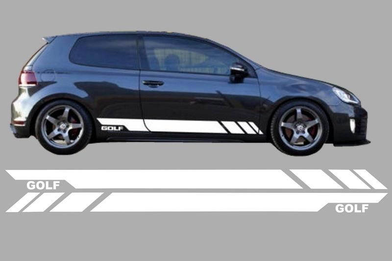 Autocolantes Laterais VW Golf V 5 VI 6 VII 7 GTI