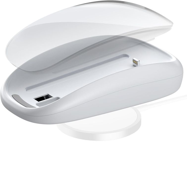 Ергономічний чохол з бездротовою зарядкою для Apple Magic Mouse