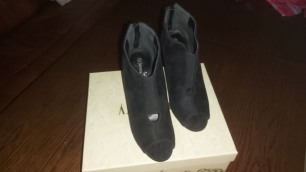 Buty botki bez palców