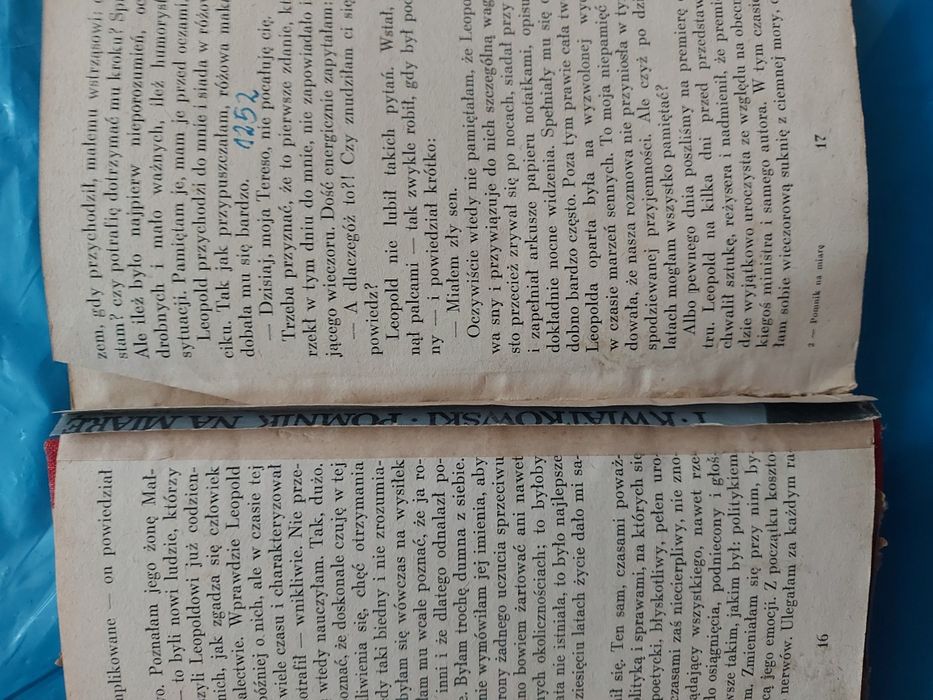 książka Pamiętnik na Miarę 1955r