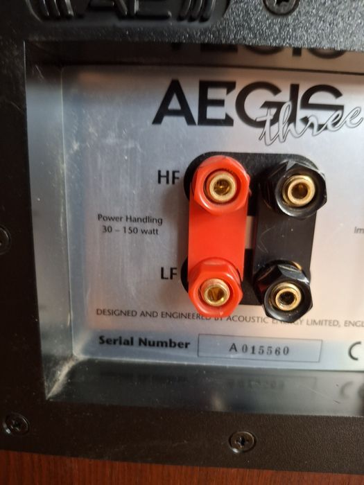 Acoustic Energy Aegis Three made in England