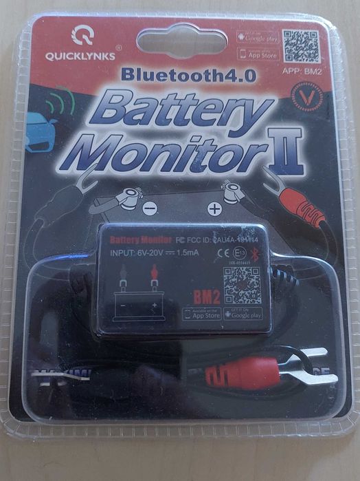 Monitorizador de bateria bluetooth