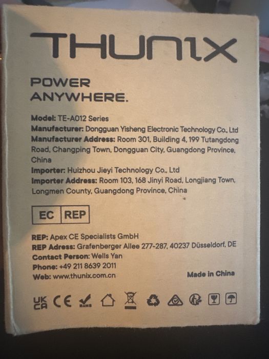 Travel adapter- type G- EU to UK plug adapter