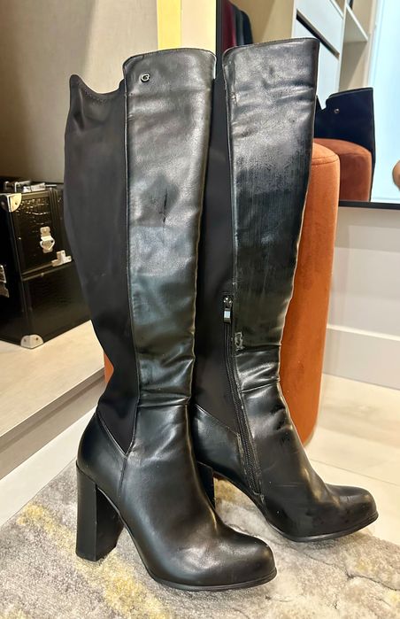 Botas cano alto guess