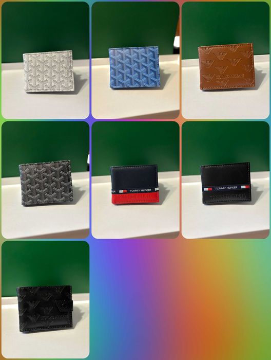 Portfele Meskie tommy hilfiger Znaczki armani portfel Premium