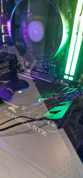 Ryzen 5 8400F "Zen 4"\FURY Beast Preto RGB 32GB (2x16GB)\RTX 4060 VENTUS\MSI SPATIUM 1TB-win 11+ office