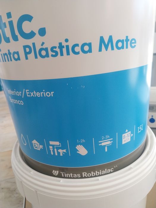 Lata tinta 15L stic robbialac