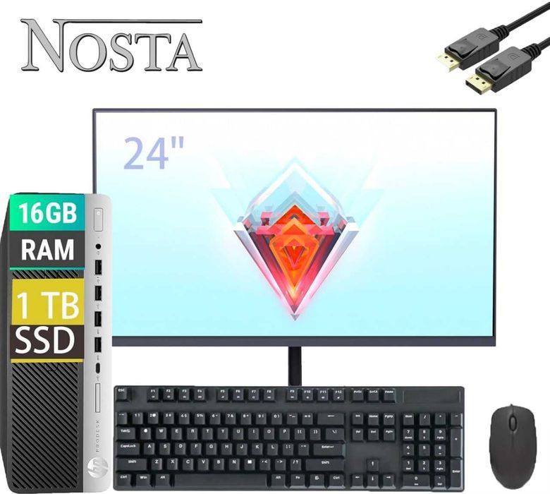 Надійний ПК HP ProDesk 600 G4 SFF i5-8500/8gb/256gb | Б/у| ОПТ Київ ‼️