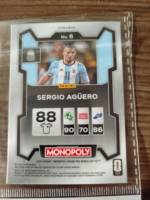 Prizm Monopoly Gold Cracked Ice world CUP