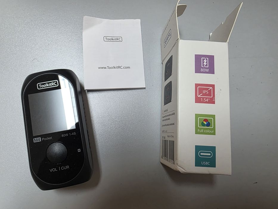 ToolKitRC M4 Pocket - Carregador Balanceador 80W
