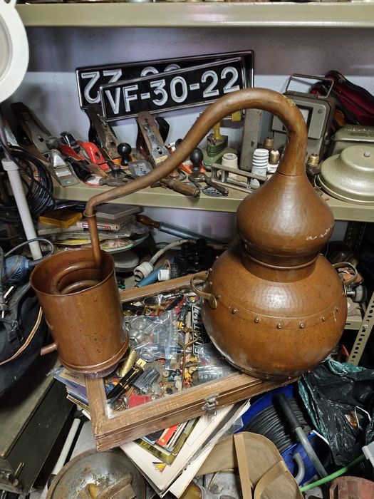 Alambique antigo 10l