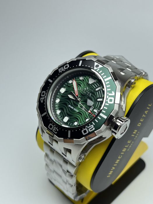 Invicta 47842, чоловічий дайверський годинник, інвікта про дайвер