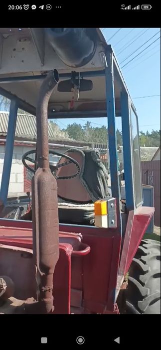 Трактор Т-25 "Владимирець" з полупричепом