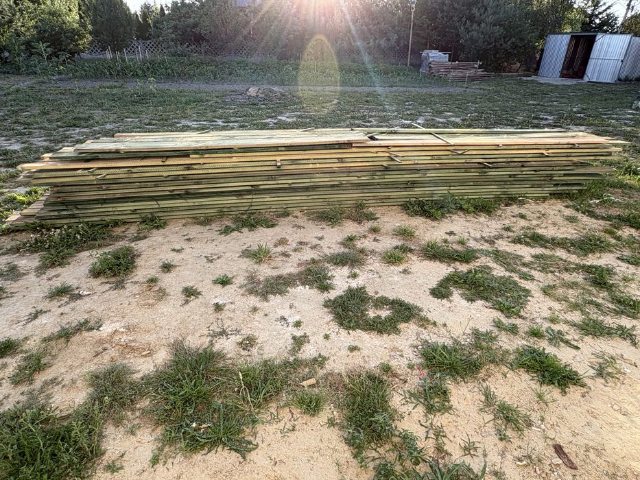 Deski impregnowane 2,5 m3