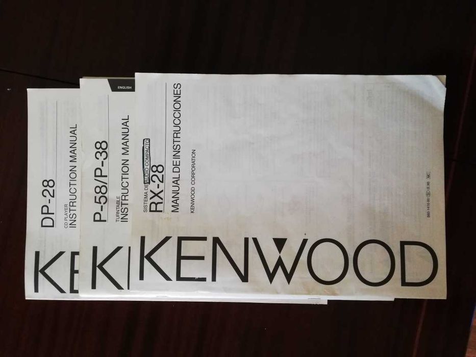 Sistema de áudio compacto Kenwood  RX-28