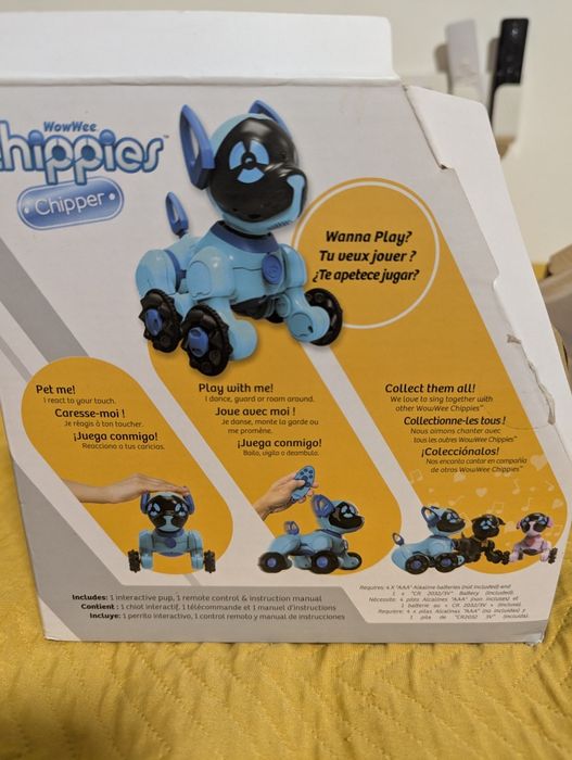 Інтерактивний цуценя робот  Chippies