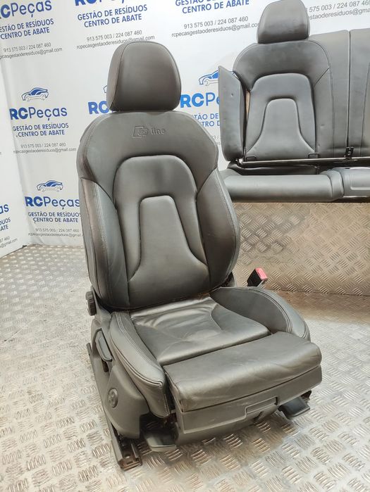 Conjunto Bancos Originais Pele Audi A5 8T S-Line Cabrio
