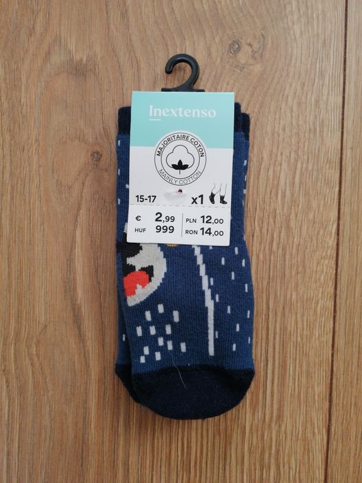 Inextenso skarpety ciepłe grube antypoślizgowa podeszwa