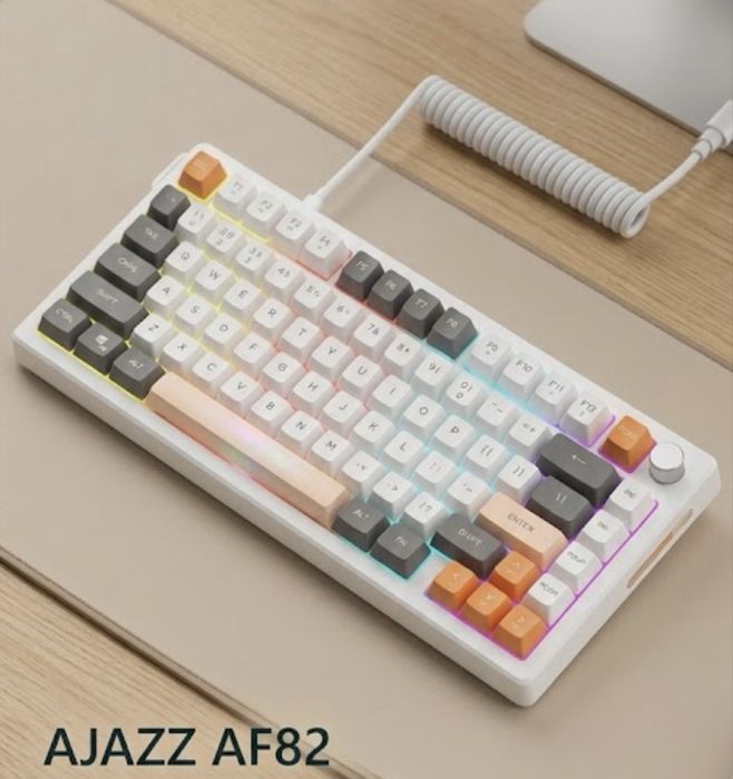 AJAZZ AF82 Проводна USB 75% Компактна Мембранна Клавіатура