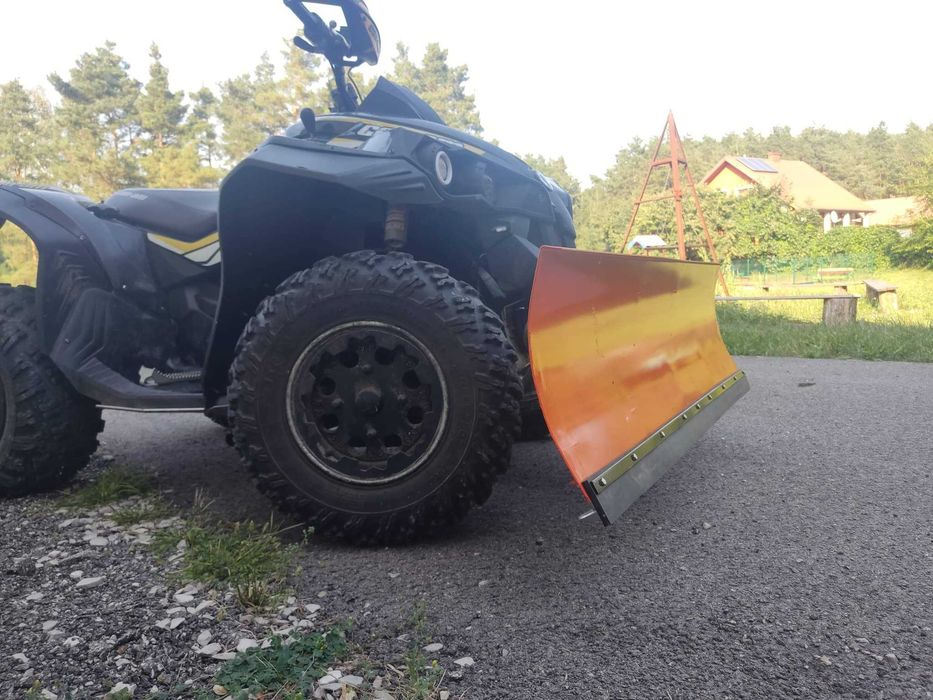 SOLIDNY pług do quada do śniegu szybki montaż GWARANCJA