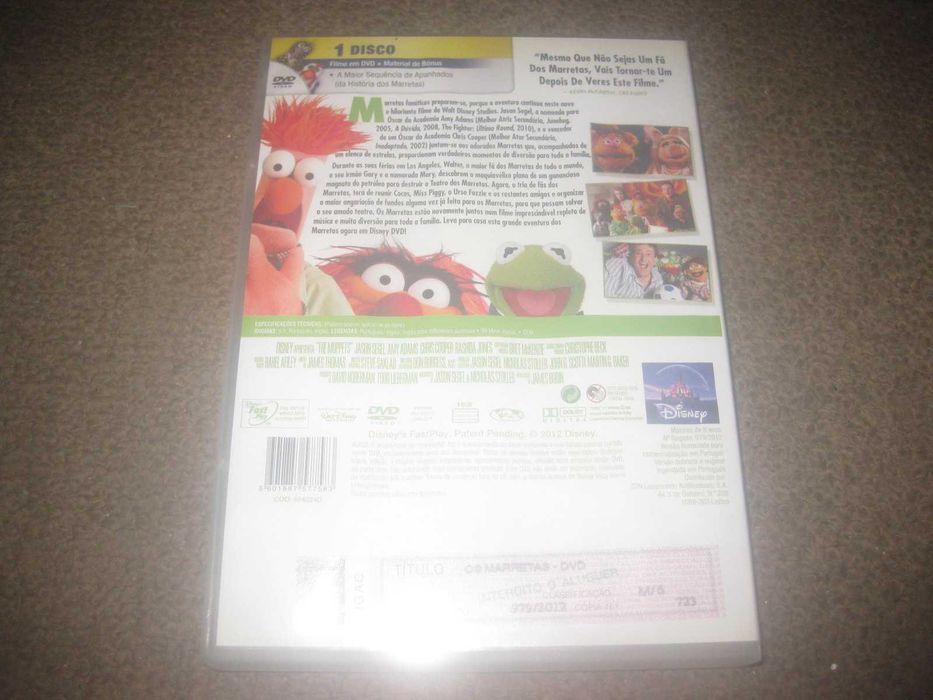 DVD "Os Marretas" com Jason Segel