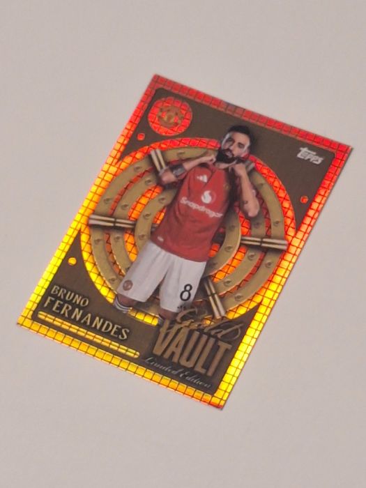 Karty piłkarskie Manchester United Team Set Gold Vault Limited BRUNO