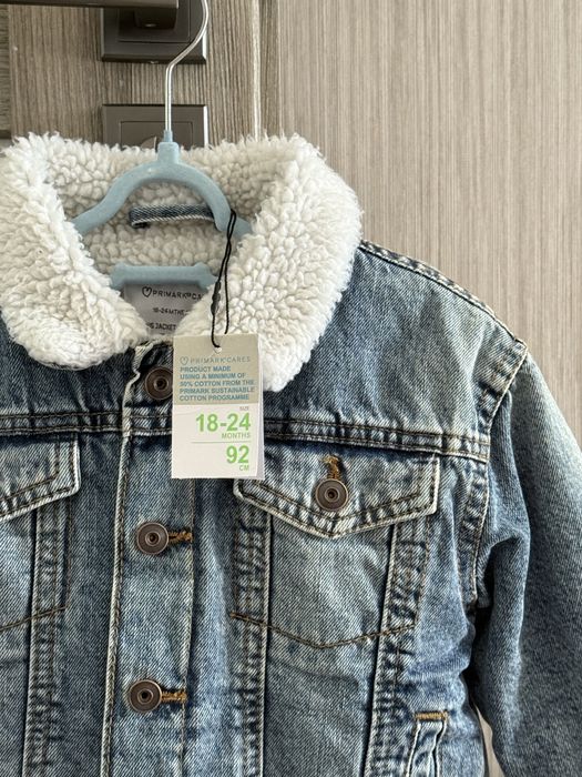 Джинсова куртка Primark 92 размер на 2 года 18-24 месяца
