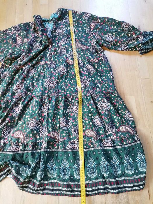 Wiskozowa sukienka boho nowa