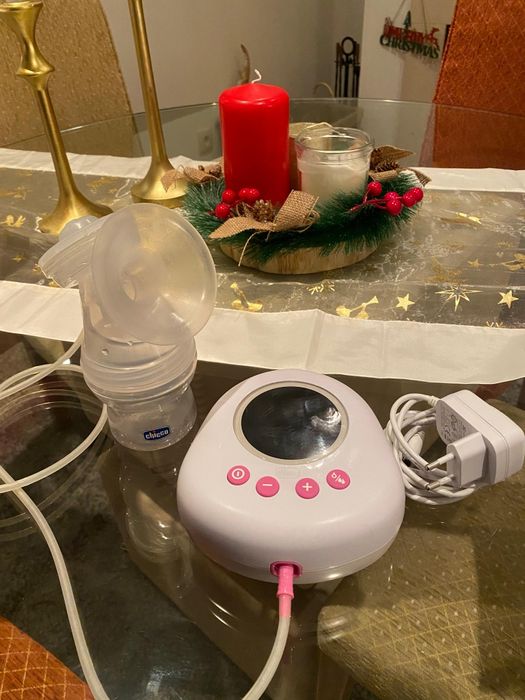 Bomba de tirar leite Chico elétrica