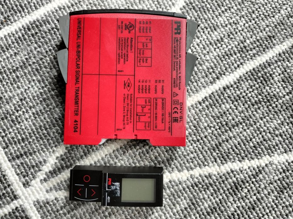PR Electronics 4104 Universal Transmitter + Display 4511