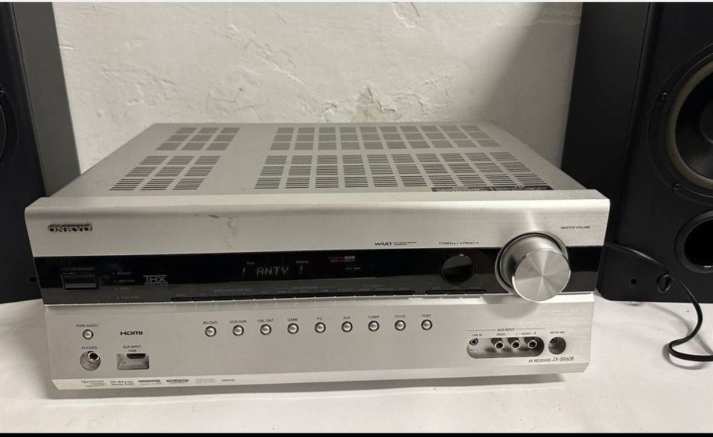 7.2 Amplituner Onkyo TX-SR608 (7 × 160 Вт / HDMI / Bi-Amping