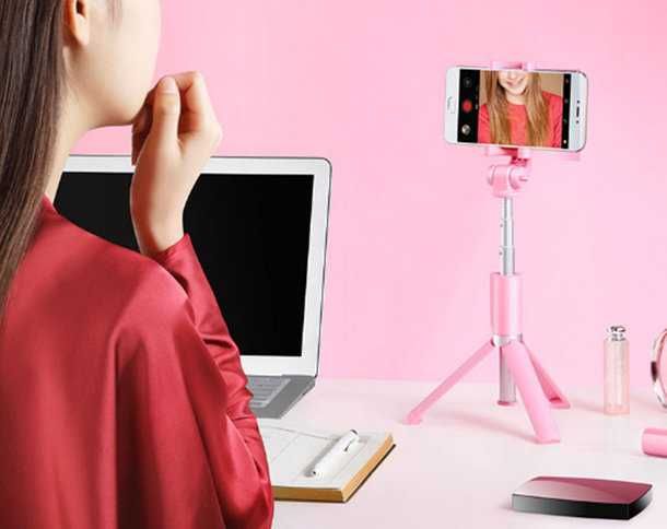 SELFIE STICK TRIPOD XIAOMI + PORTES/Em Mão Pevidem Guimarães