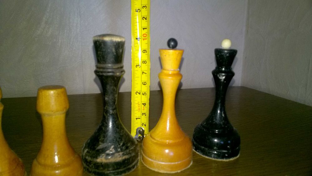 Шахматные фигуры, деревянные