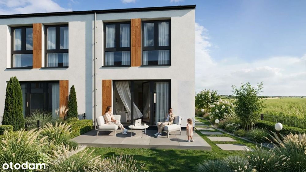 3-pokojowe mieszkanie 57m2 + ogródek Bezpośrednio