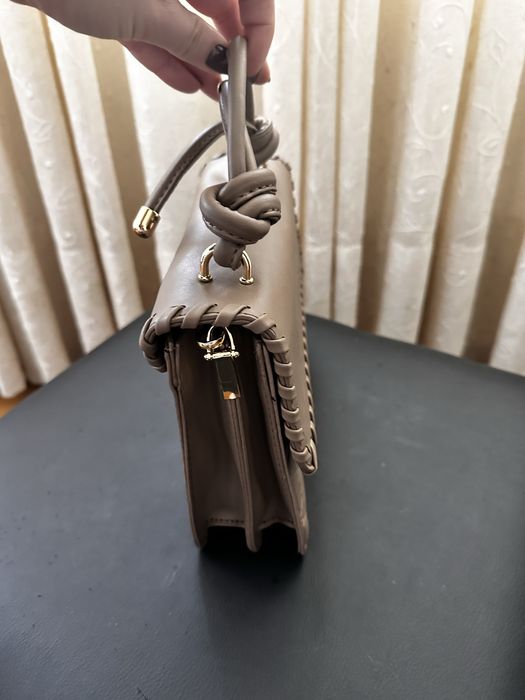 Carteira bege escura (nova)