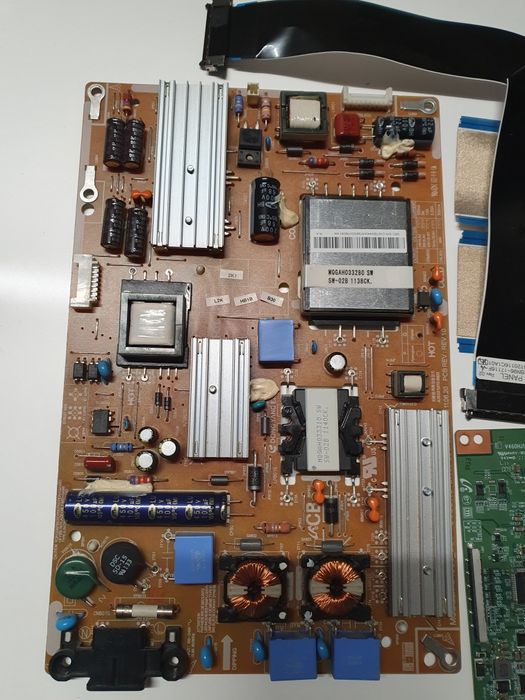Płyta główna zasilająca t-con telewizor Samsung
