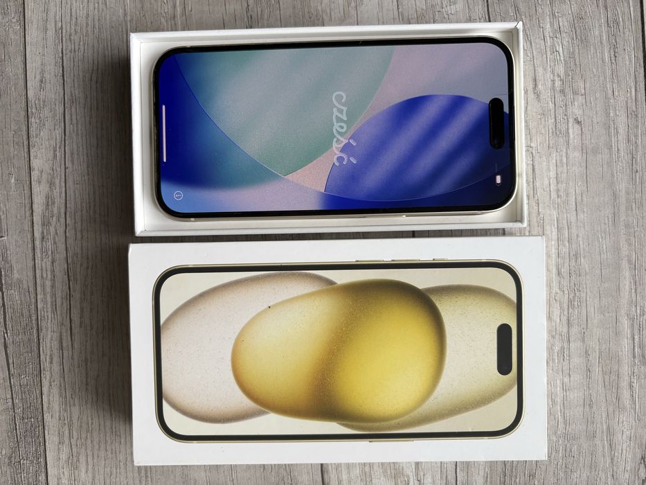 iPhone 15 yellow 128GB