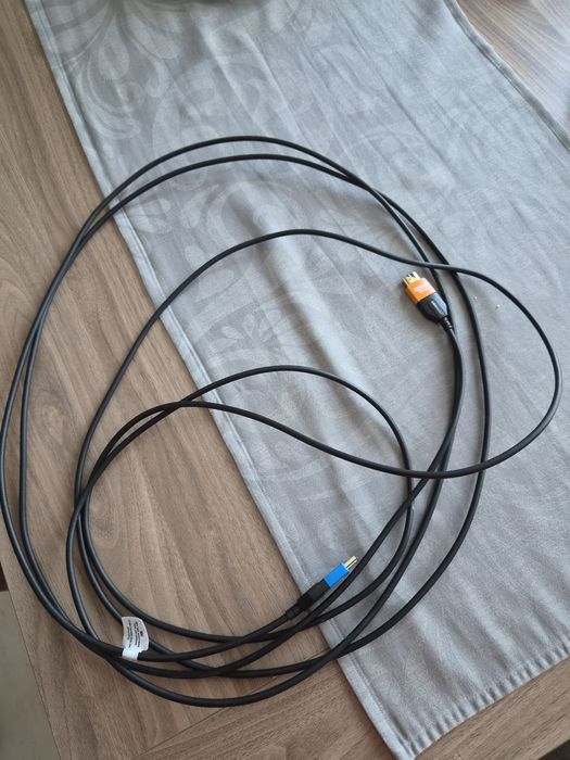 Cabo Ótico Ativo HDMI 2.1 Gembird CC-HDMI8K-AOC-10M AOC Premium Series c/ Ethernet 8K 60Hz 10m Preto | usado 1 dia | com garantia